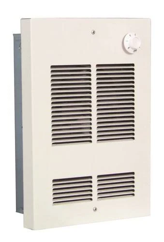 Qmark SED1024W, 1,000W, 240V (750W, 208V) Shallow Wall, Painted Steel Front Wall Heater - Northern White