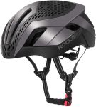 ROCK BROS Bike Helmet Road Bicycle Helmet for Men Women Certified Adult Bike Helmets with 2 Interchangeable Covers Blue Black