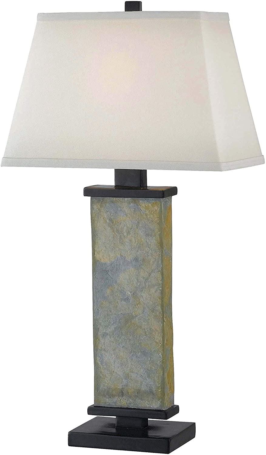 Home 21037SL Hanover Table Lamps, Medium/ Natural Slate Finish