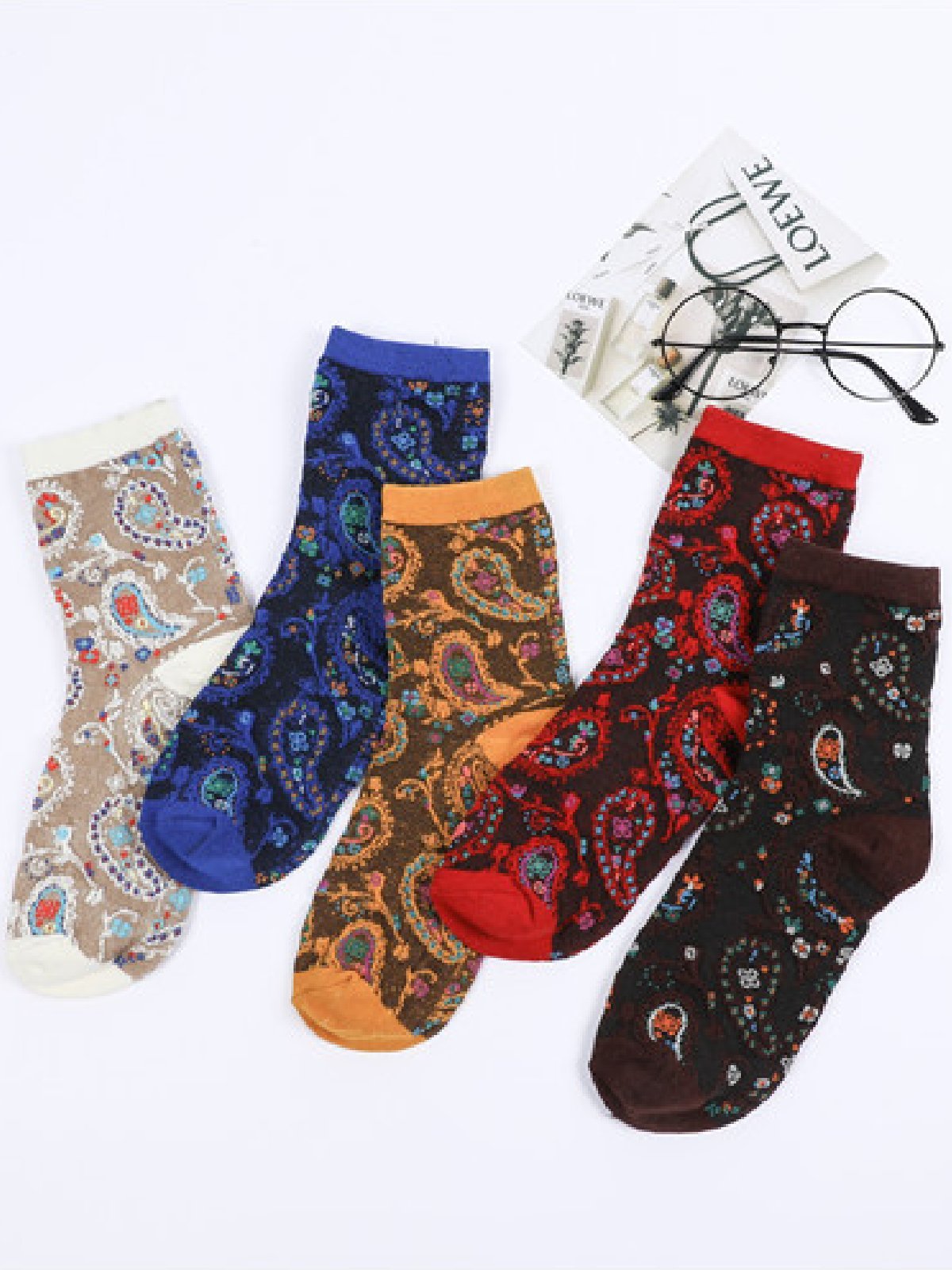 Color-Block Underwear & Socks