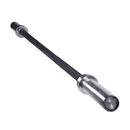 CAP Barbell Olympic Ultra-Lite Training Bar for home training- Black