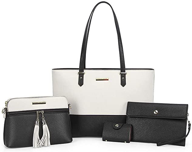 CHANRS KEATN Handbags for Women Fashion Tote Shoulder Bags,  Atassel Black