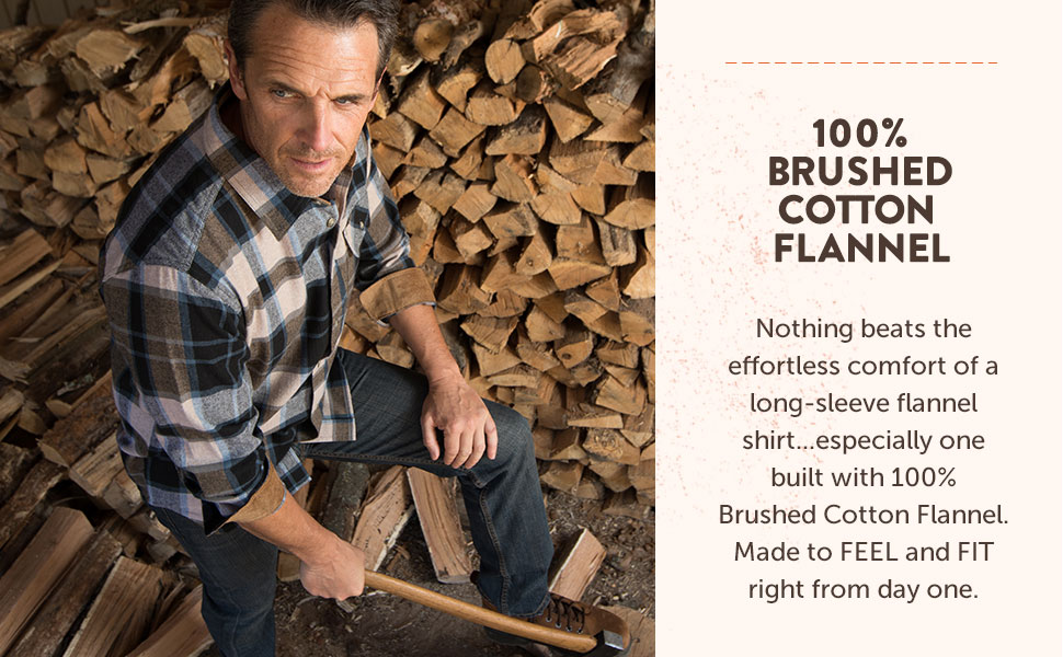 Legendary Whitetails Men's Buck Camp Flannel Shirt