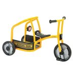 Tricycle for Two, Trike with Passenger Seat for Kids