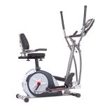 Body Champ 3-in-1 Home Gym, Upright Exercise Bike, Elliptical Machine & Recumbent Bike