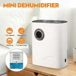 Dehumidifier for Home  Anion Air Purifier With 1200ML Large Water Tank & Mute Air Dryer