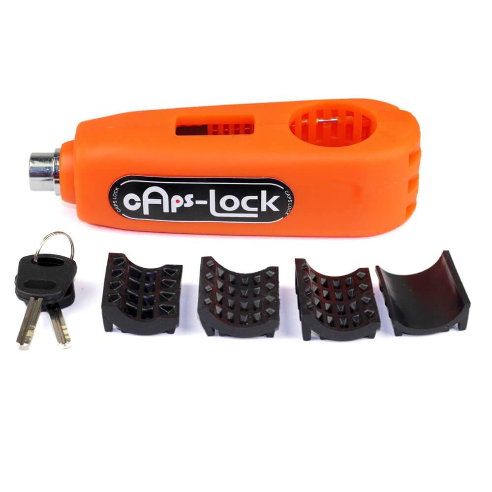 CAPS-LOCK ANTI-THEFT MOTORCYCLE LOCK