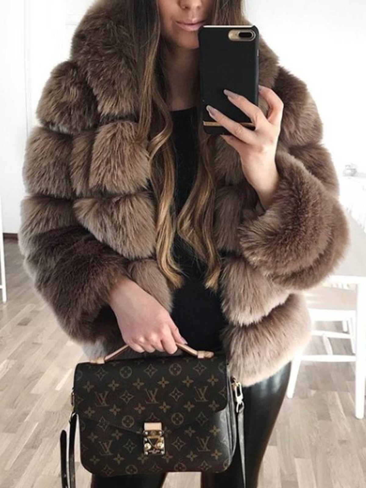 Faux Fur Winter Coats For Women