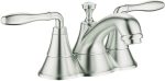 Seabury 4 In. Centerset 2-Handle Bathroom Faucet