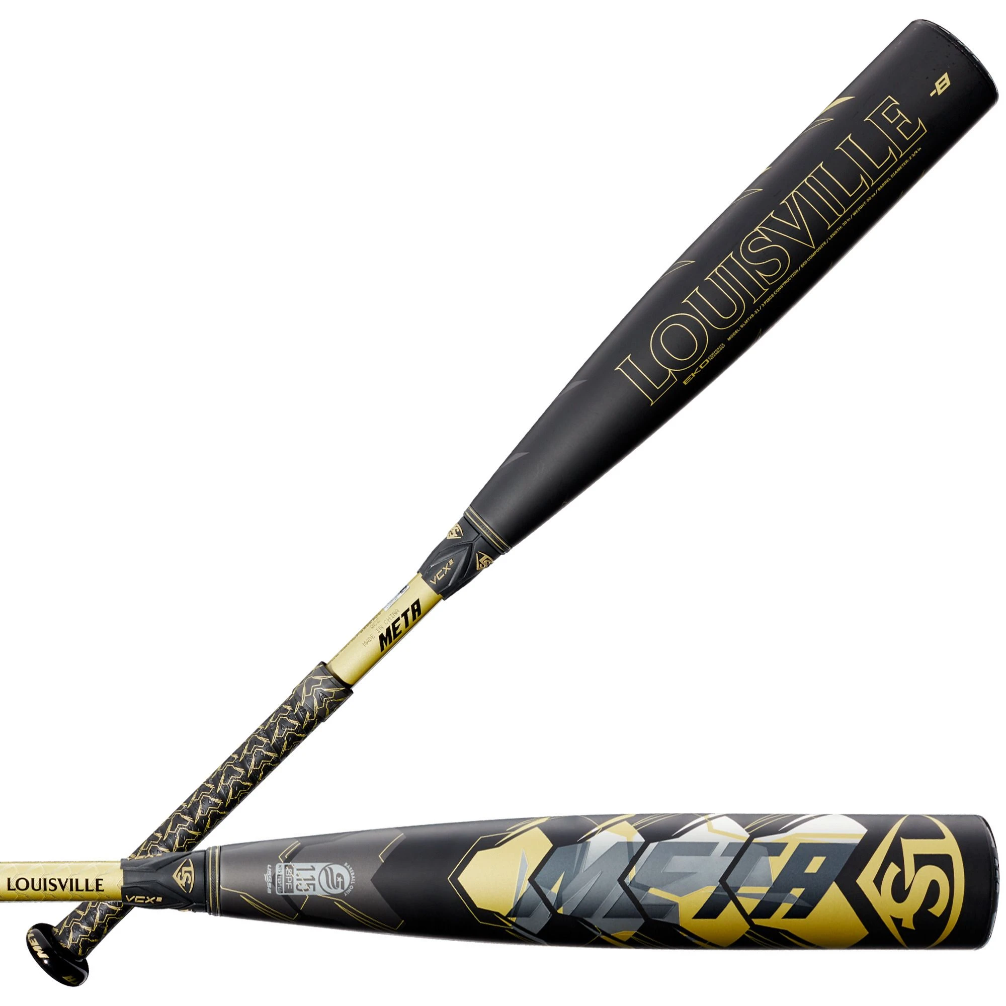 Louisville Slugger Meta 2¾'' USSSA Bat 2021 (-8)