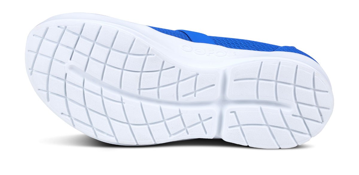 Women's OOmg Low Shoe - White Blue (SALE)