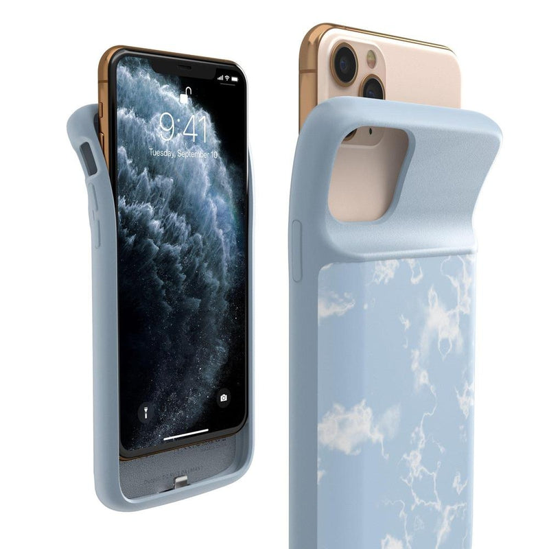 Light Blue Skies Marble Clouds Case
