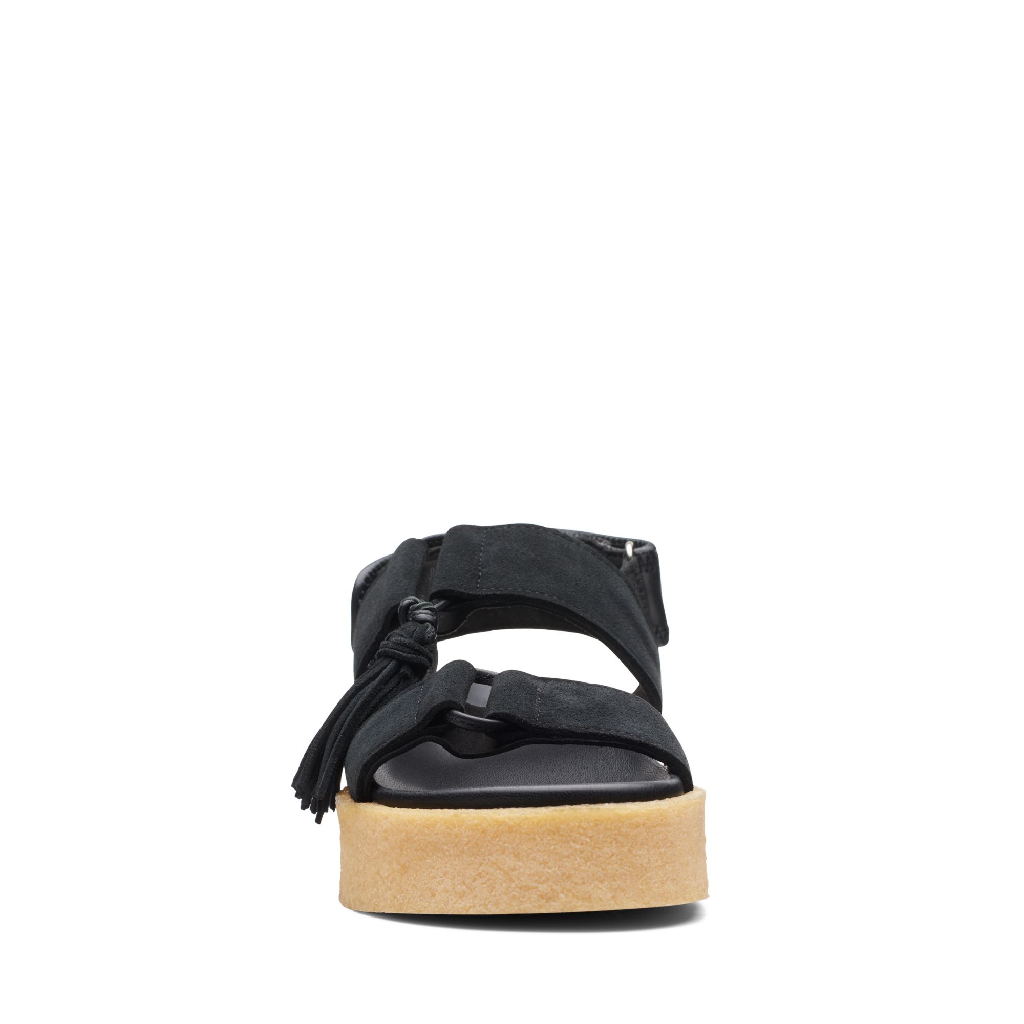 Women Sandals Crepe SNDL Black Combi