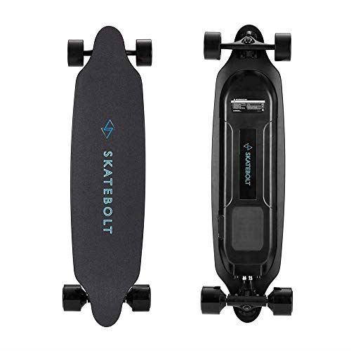 SKATEBOLT Electric Skateboard Longboard with Remote Controller, 25 MPH Top Speed