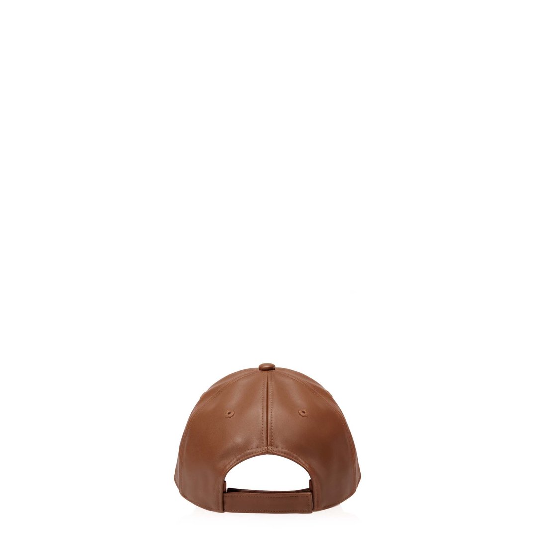 Logo Embossed Hat - Tan