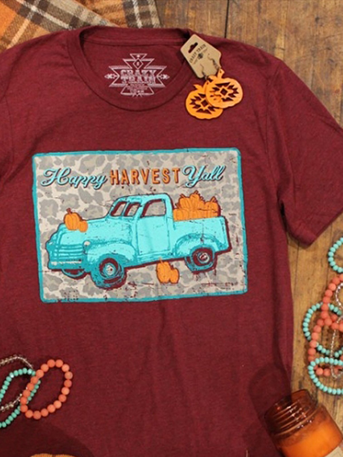 Crew Neck Shirts & Tops