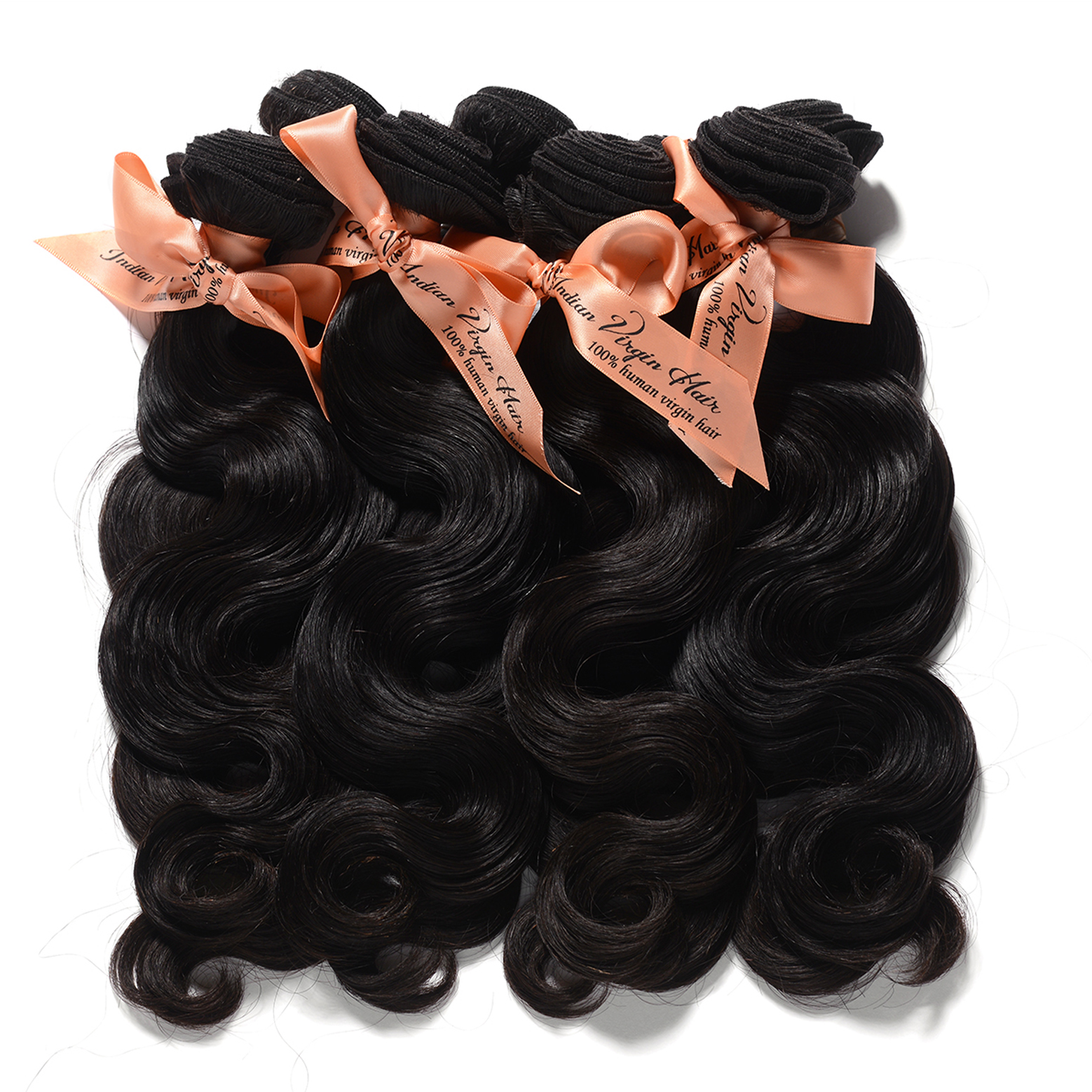 4 Or Mix 4pcs/Lot 8A Grade Indian Virgin Hair Body Wave Weave Natural Color Wholesale Human Hair Wea