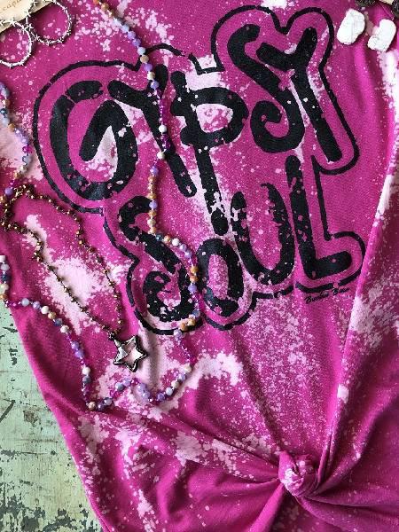 Rose Red Crew Neck Short Sleeve Shirts & Tops