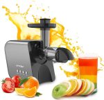 Masticating Juicer Extractor Quiet Motor Nutrient Fruit and Vegetable Juice Freeshipping