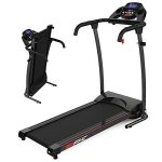 FYC Folding Treadmill for Home Portable Electric Treadmill Running Exercise Machine- Black