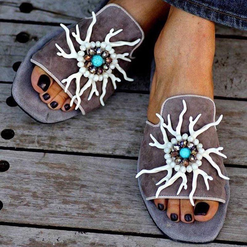 Flat Heel Women Flat Flats Sanda