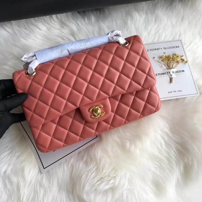 high quality handbag 119004 lambskin flap bag 1112
