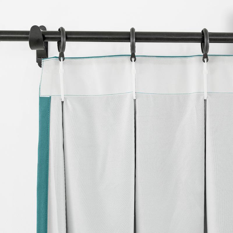 CUSTOM Capri Pagoda Blue Blackout Curtains with Liner