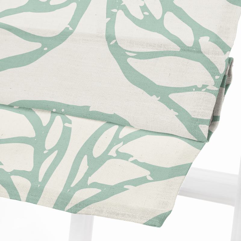 CASHMERE Nature Print Polyester Linen Roman Shade