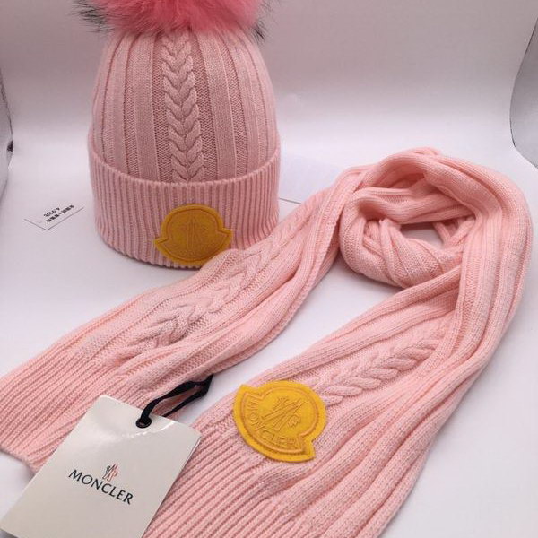 官网同步20秋季最新款-Moncler二​件套系‌列 围巾‎，帽子经‌典‎系‎列，精​致美感，精选毛线，手感超柔软，冬季必备款