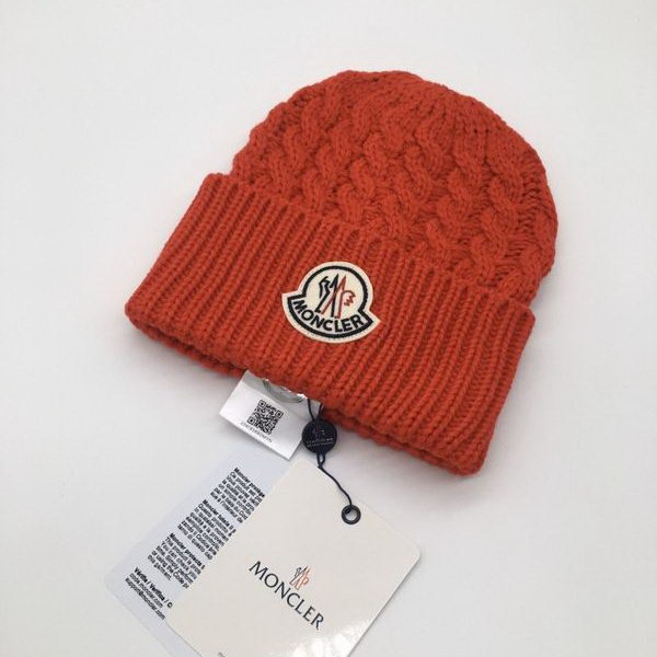 官网同步20秋季最新款-Moncler新款毛线针织帽子，专柜同步，冬季必备款