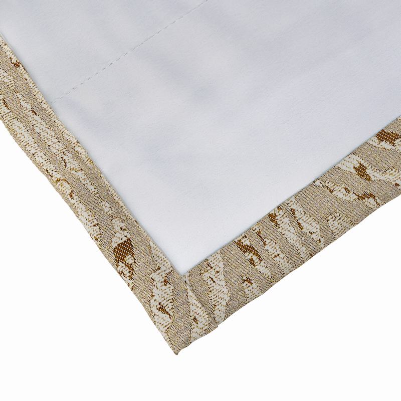 Solid Jacquard Diamond Curtain Drapery OLIVIA