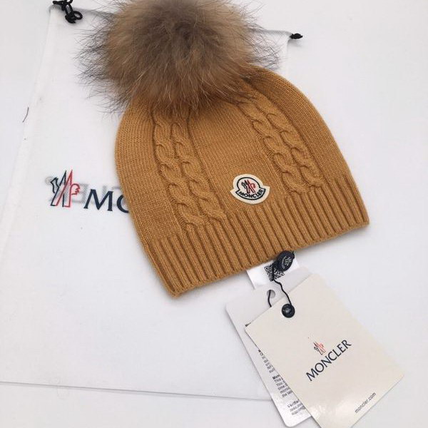 官网同步20秋季最新款-Moncler新款针织帽，独家定制超大毛球，特别火爆，采用精选毛线，手感超柔软，弹性极佳