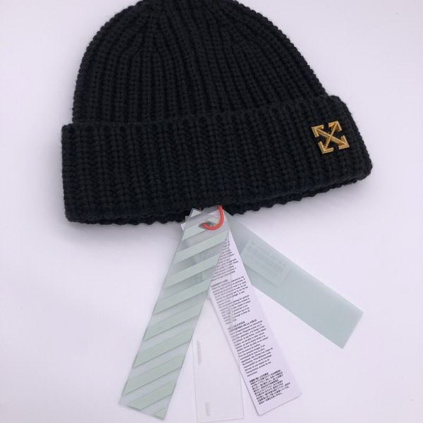 官网同步20秋季最新款-offwhite新款毛线针织帽子，专柜同步，精选毛线，手感超柔软，冬季必备款