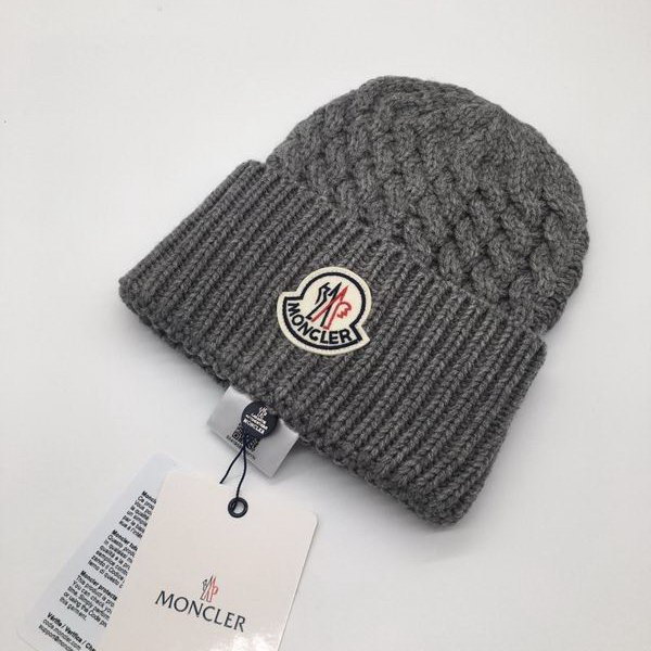 官网同步20秋季最新款-Moncler新款毛线针织帽子，专柜同步，冬季必备款