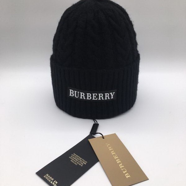 官网同步20秋季最新款-Burberry新款毛线针织帽子，专柜同步，冬季必备款