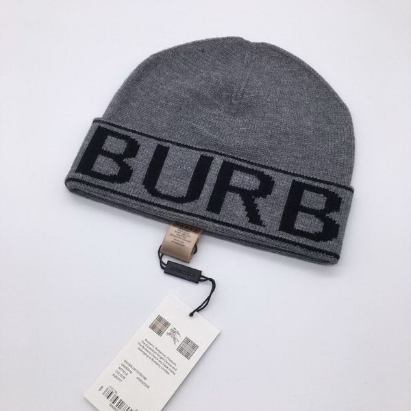 官网同步20秋季最新款-Burberry新款毛线针织帽子，专柜同步，冬季必备款