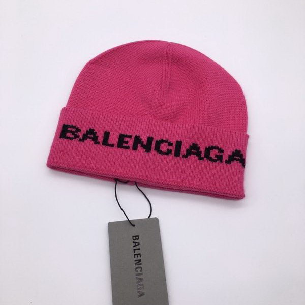 官网同步20秋季最新款-balenciaga新款毛线针织帽子，专柜同步，冬季必备款