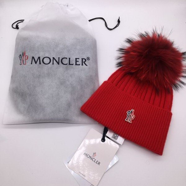 官网同步20秋季最新款-Moncler新款针织帽，独家定制超大毛球，特别火爆，采用精选毛线，手感超柔软，弹性极佳