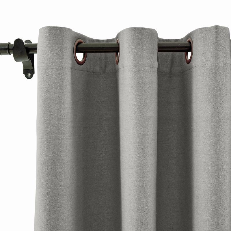 CUSTOM Capri Roasted Cashew Blackout Curtains with Liner