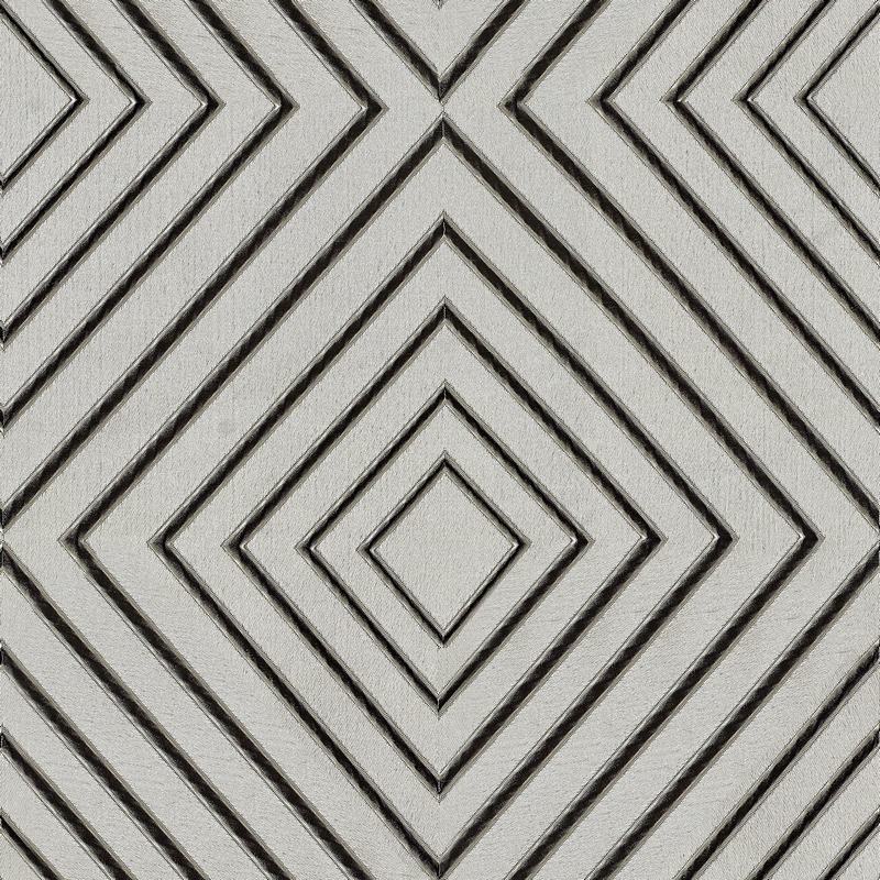 Solid Jacquard Diamond Curtain Drapery POSIE