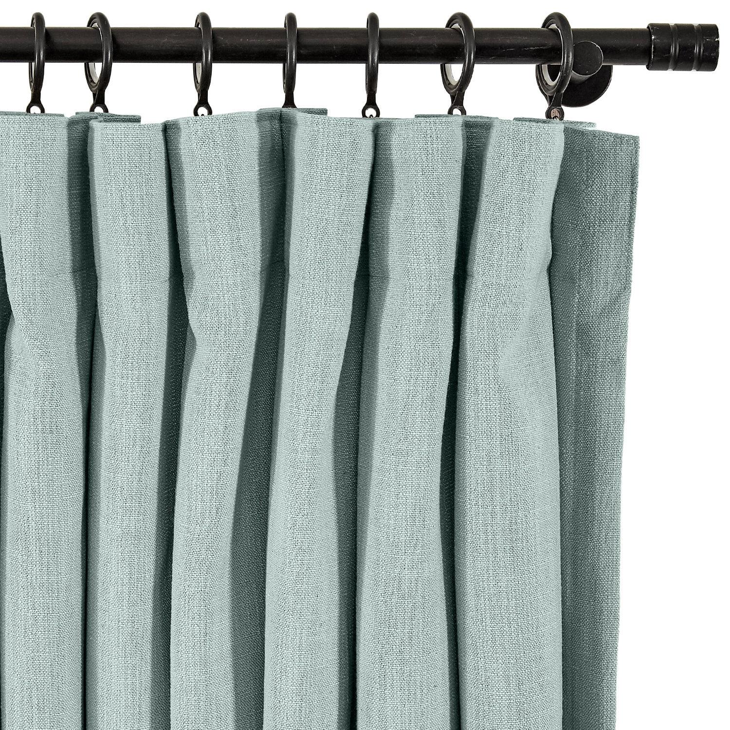 ISABELLA Cotton Linen Curtain Drapery Custom