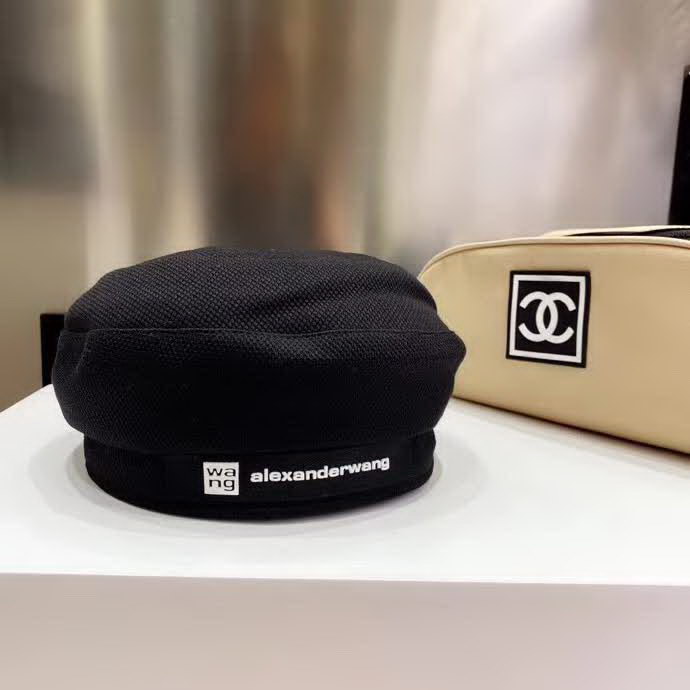 20冬季最新专柜款-亚力山大王薄款针织纹理字母标志贝雷帽，时尚帅气街头风，炸街单品，凹造型全能王！女生戴真的超酷色系都好看爆了