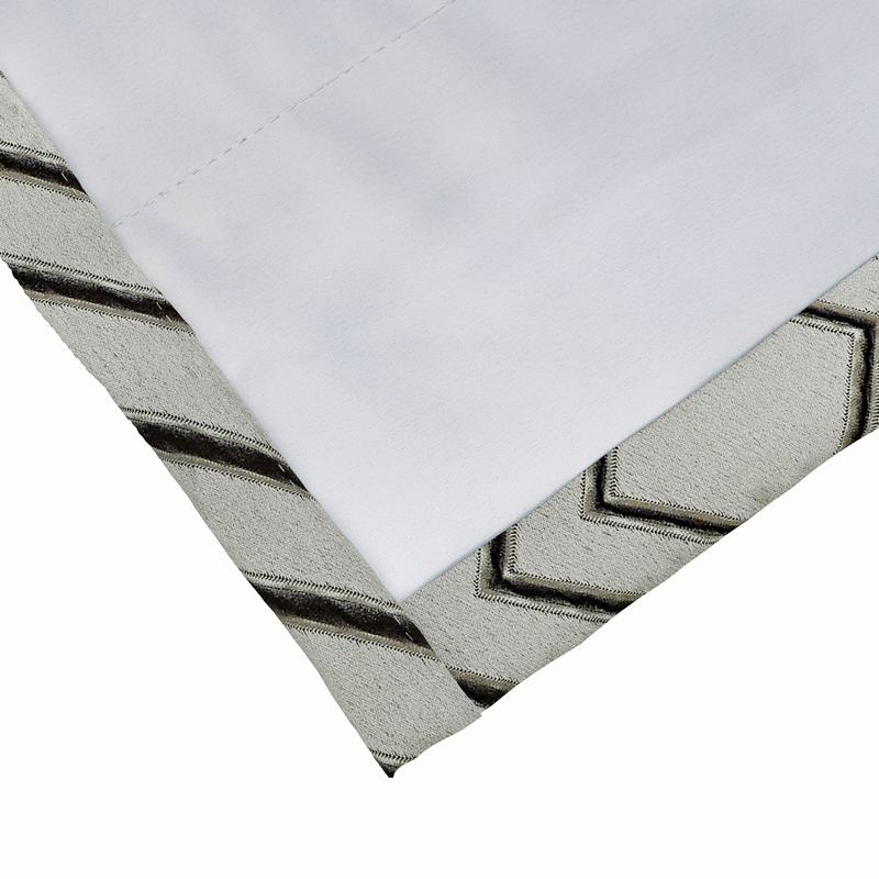 Solid Jacquard Diamond Curtain Drapery POSIE