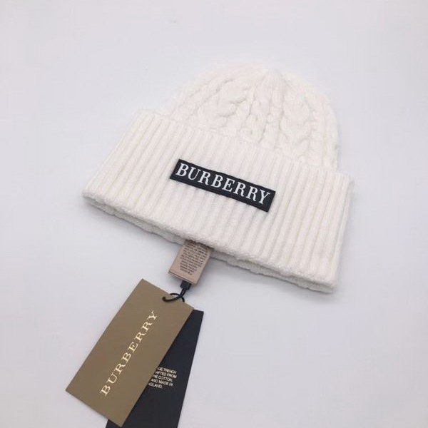 官网同步20秋季最新款-Burberry新款毛线针织帽子，专柜同步，冬季必备款