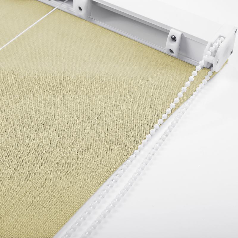 ISABELLA Cotton Linen Polyester Roman Shade