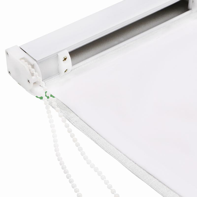 GARDEN Nature Print Polyester Linen Roman Shade