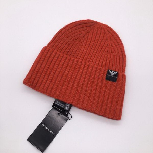 官网同步20秋季最新款-armani新款毛线针织帽子，专柜同步，冬季必备款