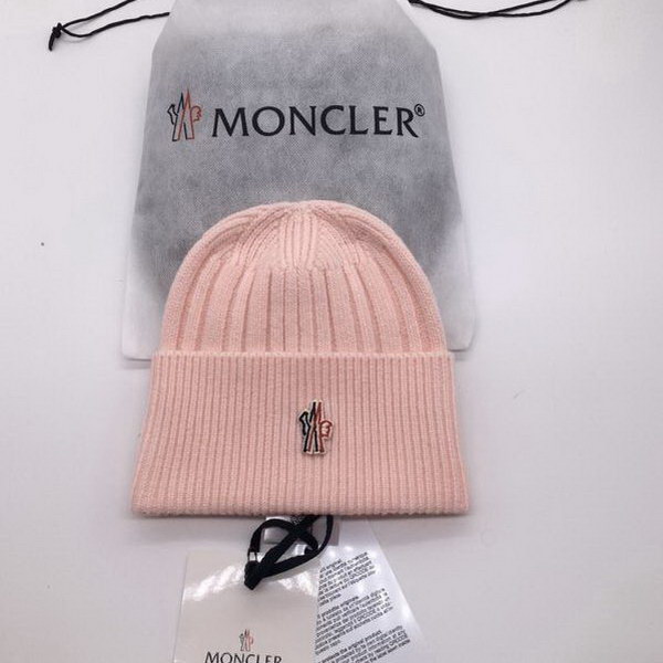 官网同步20秋季最新款-Moncler新款毛线针织帽子，专柜同步，冬季必备款