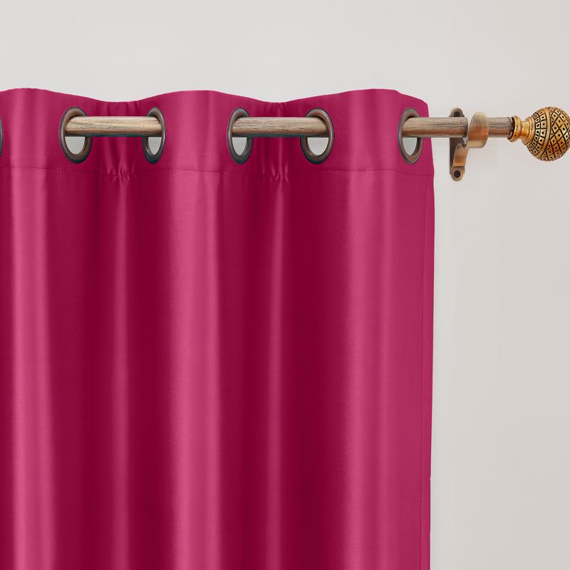 LHZ Polyester Cotton Silk Curtain Drapery