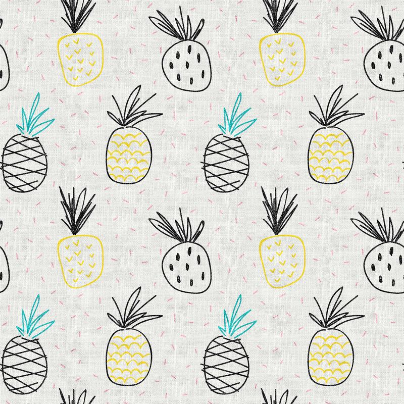 Spring Print Polyester Linen Curtain Drapery OILPAINTING